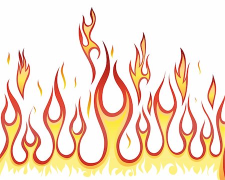 simsearch:400-04159167,k - Inferno fire vector background for design use Stock Photo - Budget Royalty-Free & Subscription, Code: 400-04159152