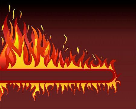 simsearch:400-04159167,k - Inferno fire vector background for design use Stock Photo - Budget Royalty-Free & Subscription, Code: 400-04159153