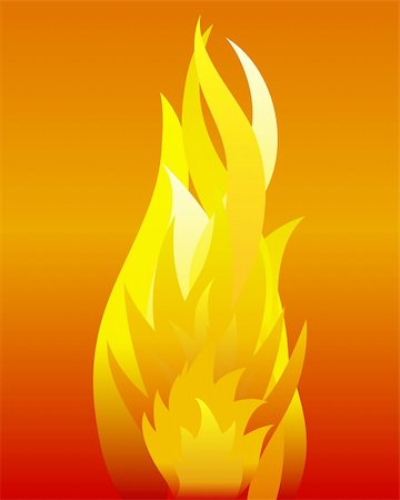 simsearch:400-04159167,k - Inferno fire vector background for design use Stock Photo - Budget Royalty-Free & Subscription, Code: 400-04159165