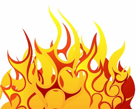 simsearch:400-04159167,k - Inferno fire vector background for design use Stock Photo - Budget Royalty-Free & Subscription, Code: 400-04159160