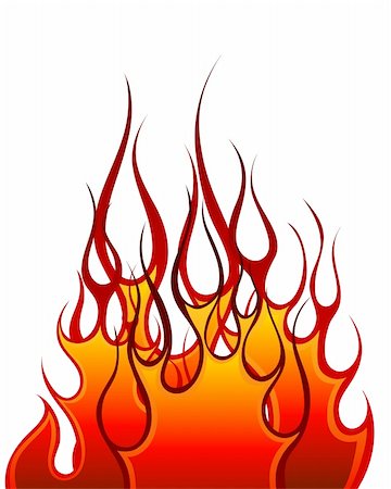 simsearch:400-04159167,k - Inferno fire vector background for design use Stock Photo - Budget Royalty-Free & Subscription, Code: 400-04159162