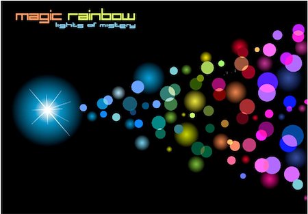 simsearch:400-05358912,k - Macig Rainbow Glitter Colorful Background Photographie de stock - Aubaine LD & Abonnement, Code: 400-04153110