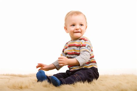 simsearch:400-04594888,k - studio shot of little happy boy on white background Stock Photo - Budget Royalty-Free & Subscription, Code: 400-04167184
