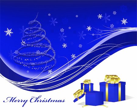 simsearch:400-04711114,k - Beautiful vector Christmas (New Year) background for design use Stock Photo - Budget Royalty-Free & Subscription, Code: 400-04160051