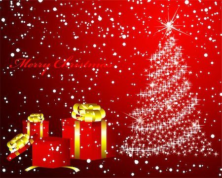 simsearch:400-05234356,k - Beautiful vector Christmas (New Year) background for design use Stock Photo - Budget Royalty-Free & Subscription, Code: 400-04160052