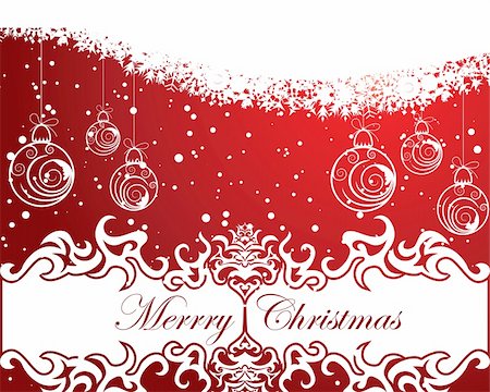 simsearch:400-05234356,k - Beautiful vector Christmas (New Year) background for design use Stock Photo - Budget Royalty-Free & Subscription, Code: 400-04160938