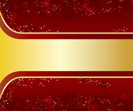 simsearch:400-04769297,k - Merry Christmas Background with stars and snowflakes. Editable Vector Image. Foto de stock - Super Valor sin royalties y Suscripción, Código: 400-04161597