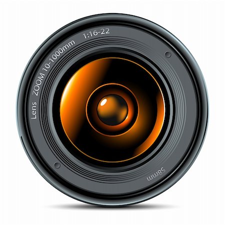 lens,  this illustrtion may be use as designer work Stock Photo - Budget Royalty-Free & Subscription, Code: 400-04171857