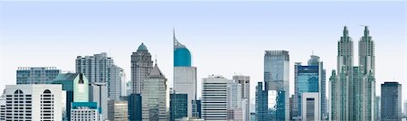 Jakarta City Panoramic in high detail Stock Photo - Budget Royalty-Free & Subscription, Code: 400-04173315
