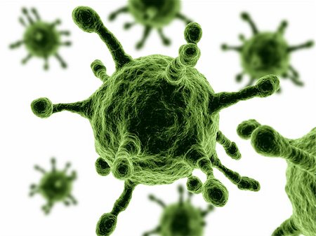 simsearch:400-04154364,k - 3d rendered illustration of isolated viruses Stock Photo - Budget Royalty-Free & Subscription, Code: 400-04189774