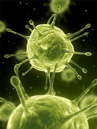 simsearch:400-04154364,k - 3d rendered illustration of isolated viruses Stock Photo - Budget Royalty-Free & Subscription, Code: 400-04189802