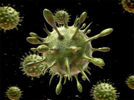 simsearch:400-04154364,k - 3d rendered illustration of isolated viruses Stock Photo - Budget Royalty-Free & Subscription, Code: 400-04189866