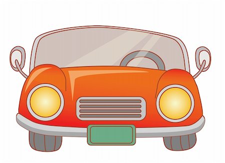 simsearch:400-05034481,k - illustration drawing of a red car isolate in a white background, illustration drawing of a red car isolate in a white background Stock Photo - Budget Royalty-Free & Subscription, Code: 400-04198366
