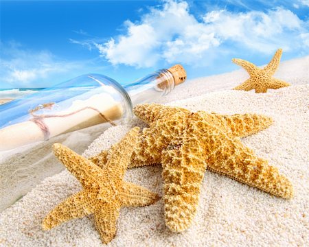 simsearch:700-02080402,k - Message in a bottle buried in sand on a beach Stock Photo - Budget Royalty-Free & Subscription, Code: 400-04199686