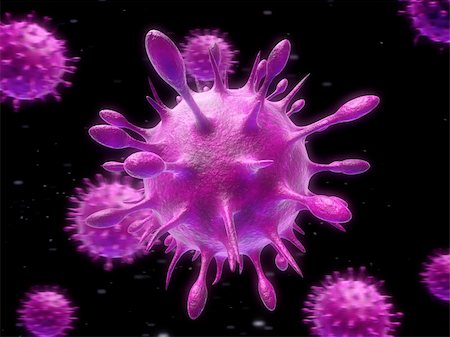 simsearch:400-04154364,k - 3d rendered illustration of isolated viruses Stock Photo - Budget Royalty-Free & Subscription, Code: 400-04191535