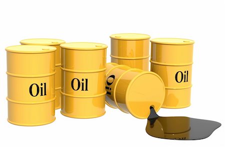 simsearch:400-05002911,k - Oil following from tanks. Isolated over white Stock Photo - Budget Royalty-Free & Subscription, Code: 400-04193648