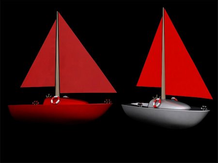 simsearch:400-04208691,k - ship. 3D yacht sport Stock Photo - Budget Royalty-Free & Subscription, Code: 400-04208691