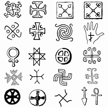 evangelist - Set Crosses vector. various religious symbols Stock Photo - Budget Royalty-Free & Subscription, Code: 400-04200768