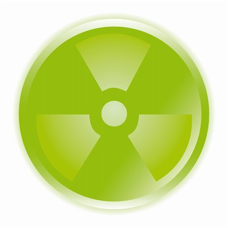 simsearch:400-04703113,k - vector. radioactive sign symbol icon Photographie de stock - Aubaine LD & Abonnement, Code: 400-04200961
