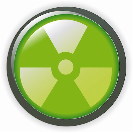 simsearch:400-06100945,k - vector. radioactive sign symbol icon Stock Photo - Budget Royalty-Free & Subscription, Code: 400-04200962