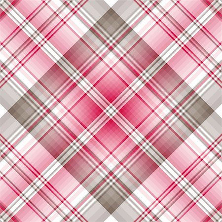 rhombus - Seamless cross pastel pink-grey diagonal pattern (vector EPS 10) Stock Photo - Budget Royalty-Free & Subscription, Code: 400-04201075
