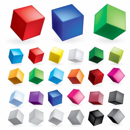 simsearch:400-06097126,k - Cubes in various combinations of position for training Stock Photo - Budget Royalty-Free & Subscription, Code: 400-04217269