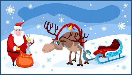 simsearch:400-04149556,k - vector illustration of a christmas card Stock Photo - Budget Royalty-Free & Subscription, Code: 400-04211389