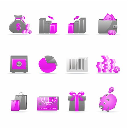 simsearch:400-04097382,k - Set of 12 glossy web icons Part 4 (see other in my portfolio) Stock Photo - Budget Royalty-Free & Subscription, Code: 400-04211569