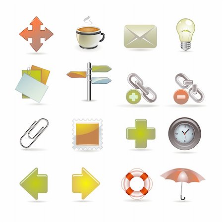 favorite - Web and internet icons Stock Photo - Budget Royalty-Free & Subscription, Code: 400-04212772