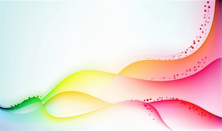 simsearch:400-04213608,k - Vector illustration of color abstract background with blurred composition of curved lines Stock Photo - Budget Royalty-Free & Subscription, Code: 400-04213190