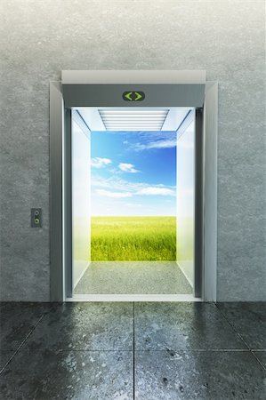 simsearch:400-04317268,k - opened elevator to new life Stock Photo - Budget Royalty-Free & Subscription, Code: 400-04225248