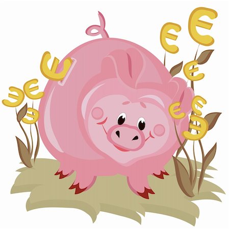 simsearch:400-06077471,k - Piggy bank Stock Photo - Budget Royalty-Free & Subscription, Code: 400-04227740
