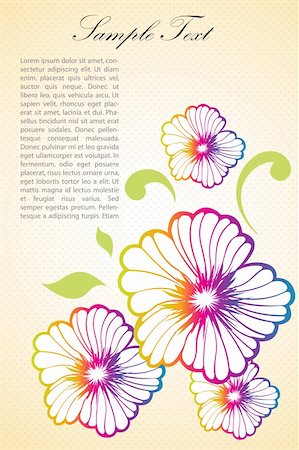 simsearch:400-04177196,k - illustration of vector floral background Stock Photo - Budget Royalty-Free & Subscription, Code: 400-04228952