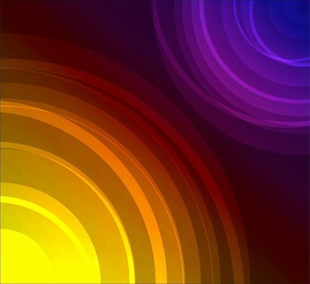 exploding electricity - Colourful abstract background made from circles Stock Photo - Budget Royalty-Free & Subscription, Code: 400-04221472