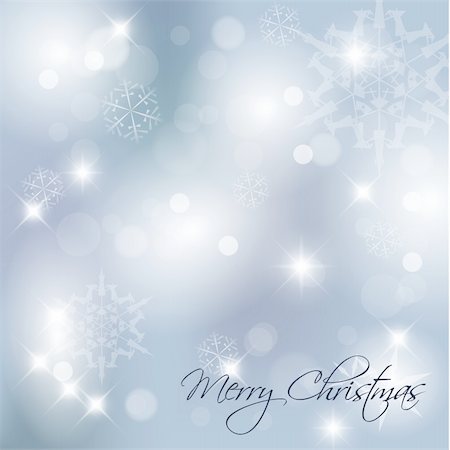sparkle stars white background - Blue Vector Christmas background with white snowflakes and place for your text Stock Photo - Budget Royalty-Free & Subscription, Code: 400-04221473