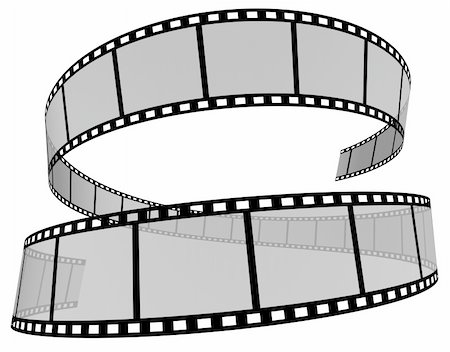 simsearch:400-05308507,k - 3d Film Strip. White background. Digitally Generated. Stock Photo - Budget Royalty-Free & Subscription, Code: 400-04222996