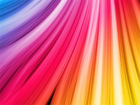 rainbow smoke background - Vector - Abstract Colorful Waves on Black Background Stock Photo - Budget Royalty-Free & Subscription, Code: 400-04223906