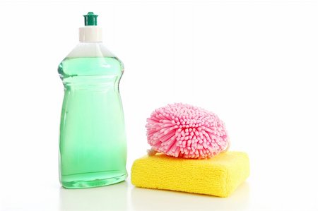 simsearch:400-04287497,k - hygiene cleaners for houshold isolated on white background Stock Photo - Budget Royalty-Free & Subscription, Code: 400-04235461