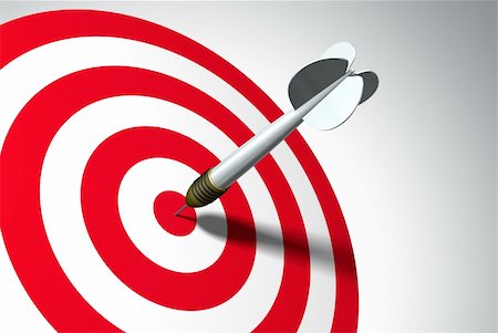 simsearch:400-04600474,k - Arrow on red target - business concept Stock Photo - Budget Royalty-Free & Subscription, Code: 400-04237831