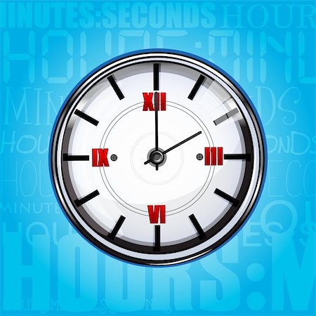simsearch:400-07977470,k - illustration of clock with texture background Stock Photo - Budget Royalty-Free & Subscription, Code: 400-04239034