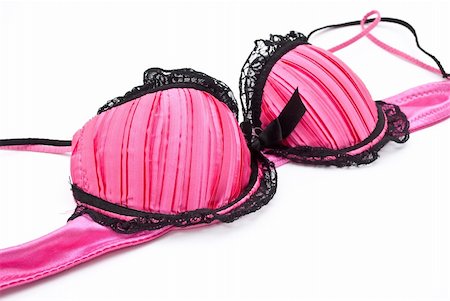 simsearch:400-04313375,k - Pink bra Photographie de stock - Aubaine LD & Abonnement, Code: 400-04230374