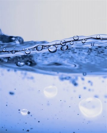 water blue drops on the wave model Stock Photo - Budget Royalty-Free & Subscription, Code: 400-04231446