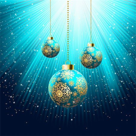 simsearch:400-05233207,k - Blue Christmas Background. EPS 8 vector file included Stock Photo - Budget Royalty-Free & Subscription, Code: 400-04240677
