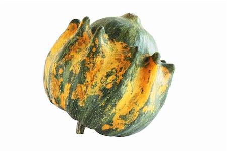simsearch:400-04211564,k - Decorative pumpkin Cucurbita isolated on the white background Photographie de stock - Aubaine LD & Abonnement, Code: 400-04255510