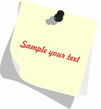 simsearch:400-04560382,k - Note pad - vector Stock Photo - Budget Royalty-Free & Subscription, Code: 400-04258803