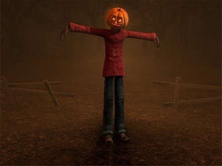 simsearch:400-04259157,k - 3d illustration of a Halloween pumpkin man Stock Photo - Budget Royalty-Free & Subscription, Code: 400-04259147