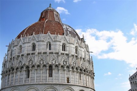 simsearch:400-05672489,k - The Baptistry of St. John in Pisa, Tuscany, Italy Stock Photo - Budget Royalty-Free & Subscription, Code: 400-04259979