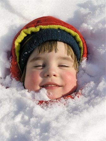 funny old people faces - Outdoor portrait of a 9-year old caucasian girl in colorful winter outfits Stock Photo - Budget Royalty-Free & Subscription, Code: 400-04264201