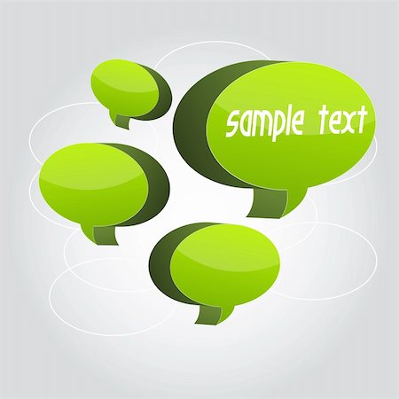 simsearch:400-04266669,k - illustration of sample card with speech bubble Stock Photo - Budget Royalty-Free & Subscription, Code: 400-04265657