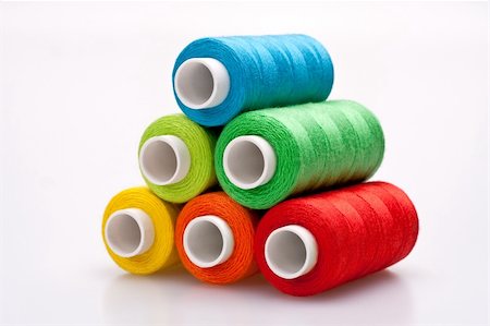simsearch:400-06079198,k - multi-colored rainbow threads for sewing Stock Photo - Budget Royalty-Free & Subscription, Code: 400-04266966